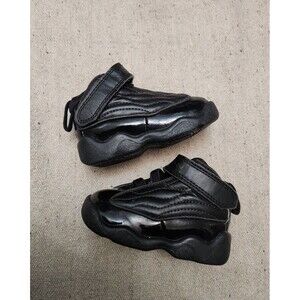 Air jordan pro strong infant baby shoes size 4c - black